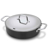 Alva Mastero 3.3-Quart Nonstick Saute Pan with Dual Handles, with Lid, 9.5-Inch