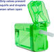 Precidio Design Drink in the Box Eco-Friendly Reusable Juice Box Container, 8 ounce, Green