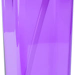 Precidio Design Drink in the Box Eco-Friendly Reusable Juice Box Container, 12 ounce, Purple