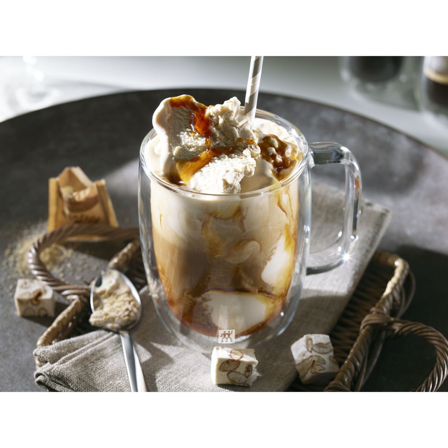 Zwilling Sorrento Plus 2-pc Double-Wall Glass Coffee Mug Set, Clear