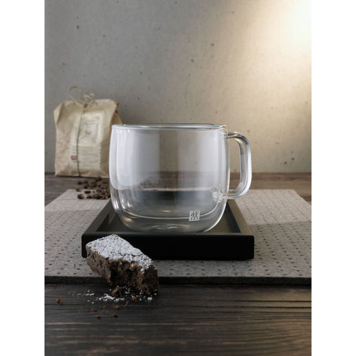 Zwilling Sorrento Plus 2-pc Double-Wall Glass Espresso Mug Set