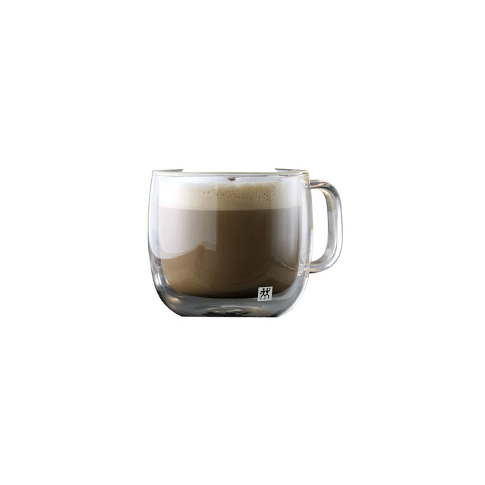 Zwilling Sorrento Plus 2-pc Double-Wall Glass Espresso Mug Set