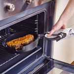 Alva Neat 5-Piece Ceramic Nonstick Stackable Cookware Set, Induction & Oven Safe, Black