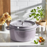 Staub 7-qt Round Cocotte, Lilac