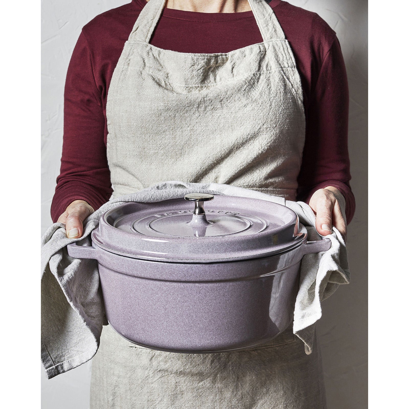 Staub 7-qt Round Cocotte, Lilac