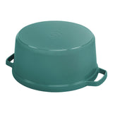 Staub 7-qt Round Cocotte, Turquoise