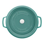 Staub 7-qt Round Cocotte, Turquoise