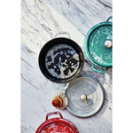 Staub 7-qt Round Cocotte, Turquoise
