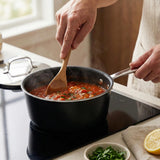 Alva Mastero 2-Quart Nonstick Saucepan with Lid, 7.1-Inch