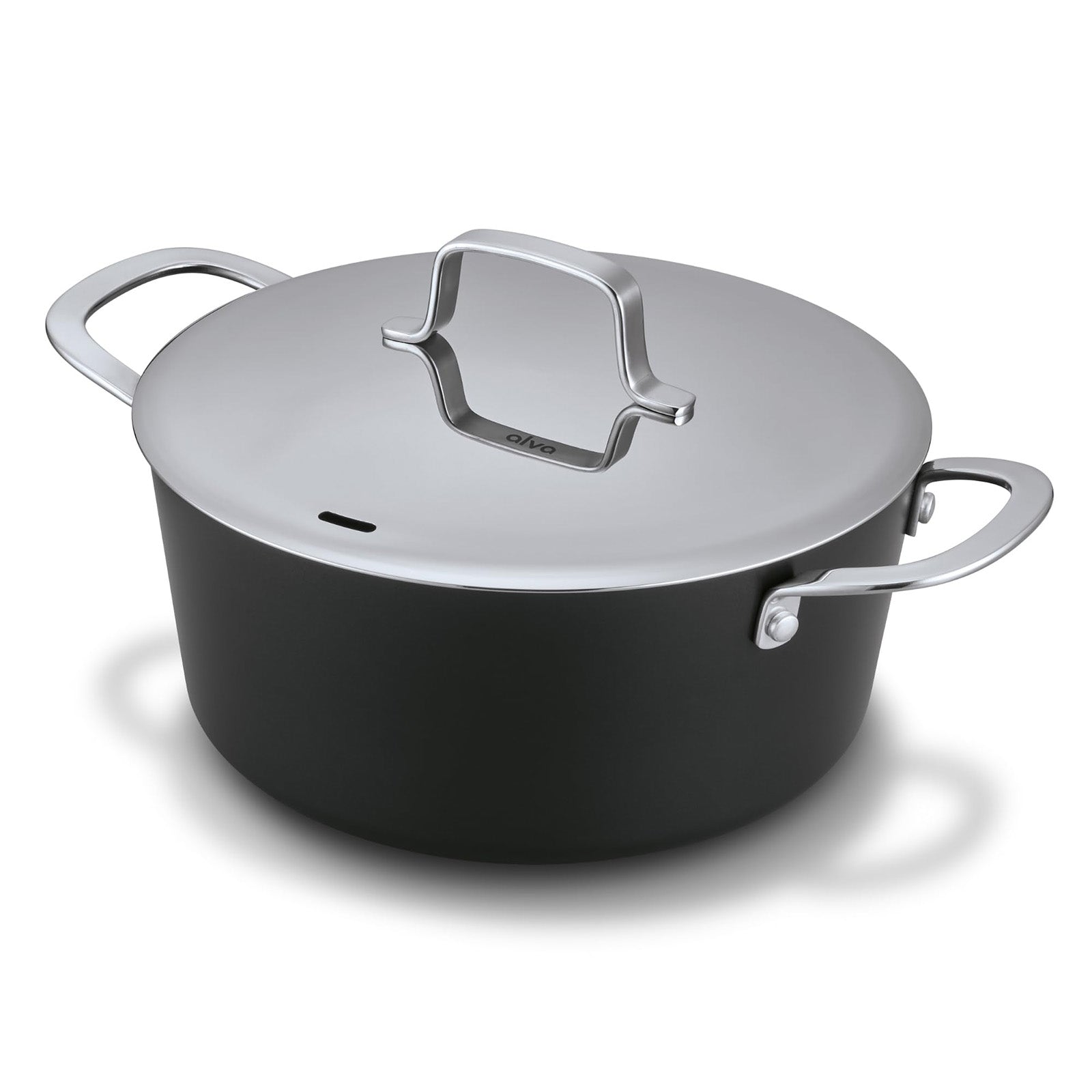 Alva Mastero 4.5-Quart Nonstick Stockpot with Lid, 9.5-Inch
