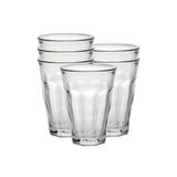 Duralex Picardie Made In France Clear Glass Tumbler, Set of 6, 12 ounce