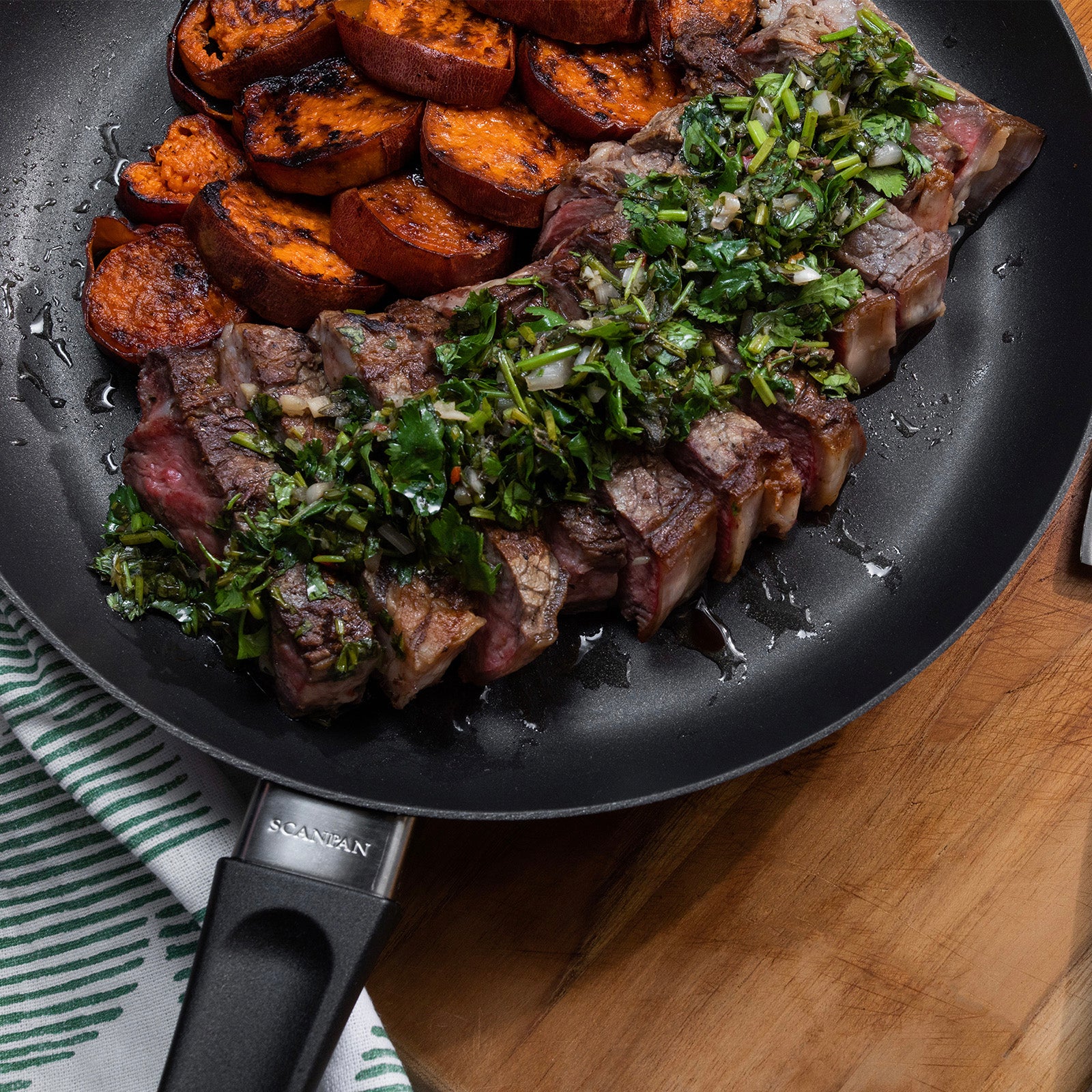 Scanpan Classic 3-Piece Skillet Set