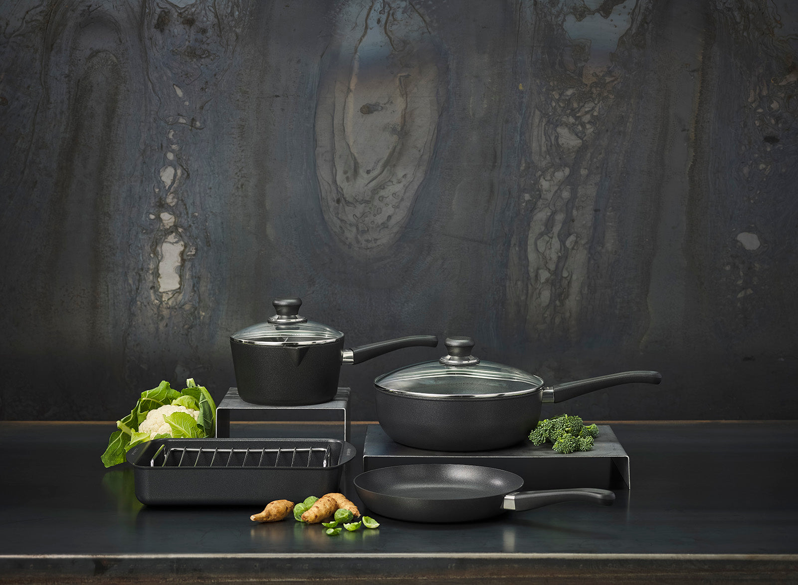 Classicor Invector Cookware Scanpan Classic 10-Piece Nonstick Cookware Set – Made in Denmark ...