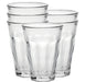 Duralex Picardie Made In France Clear Glass Tumbler, Set of 6, 17.625 Ounce