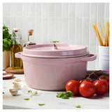 Staub 7-qt Round Cocotte, Peony Pink