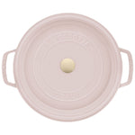 Staub 7-qt Round Cocotte, Peony Pink