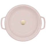 Staub 7-qt Round Cocotte, Peony Pink