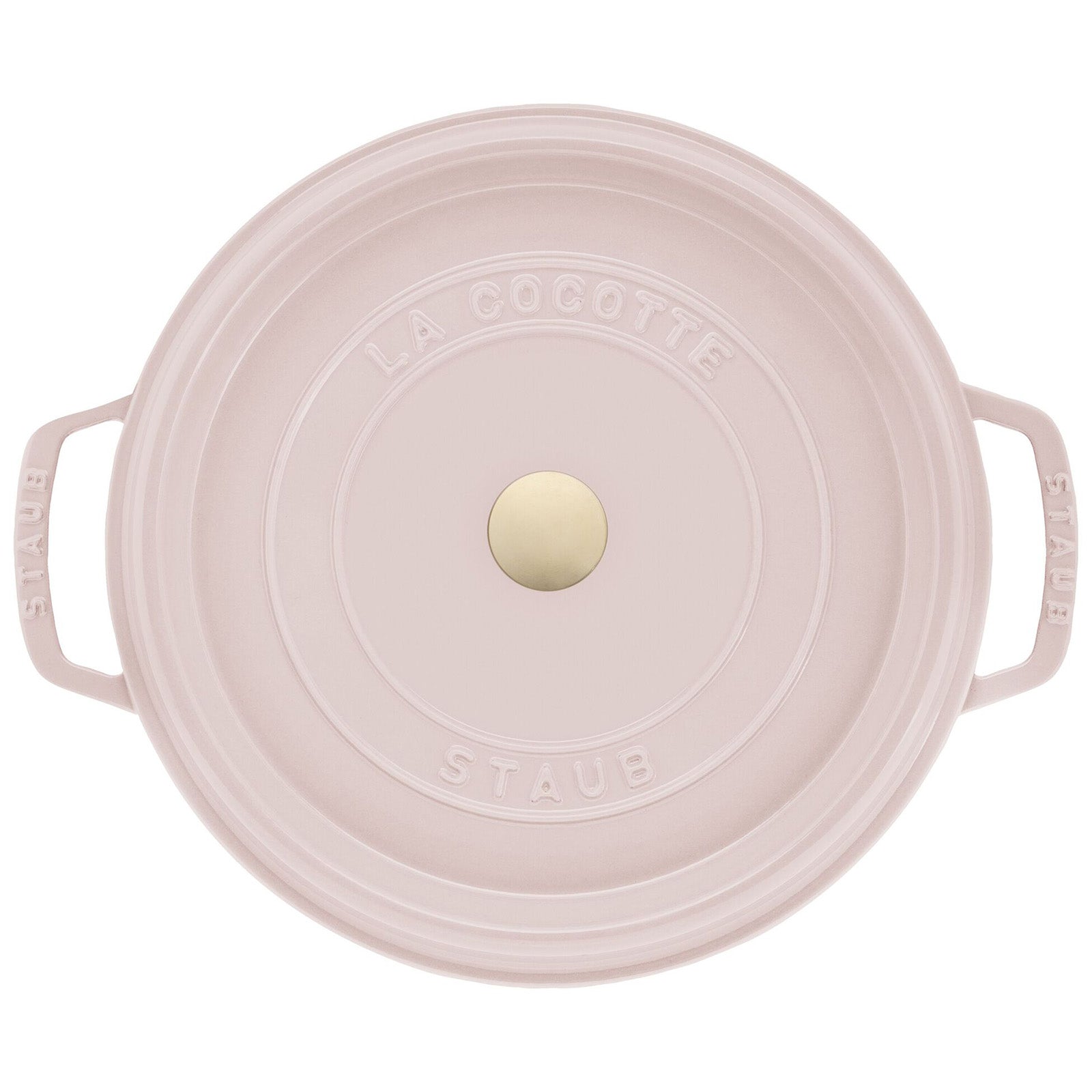 Staub 7-qt Round Cocotte, Peony Pink