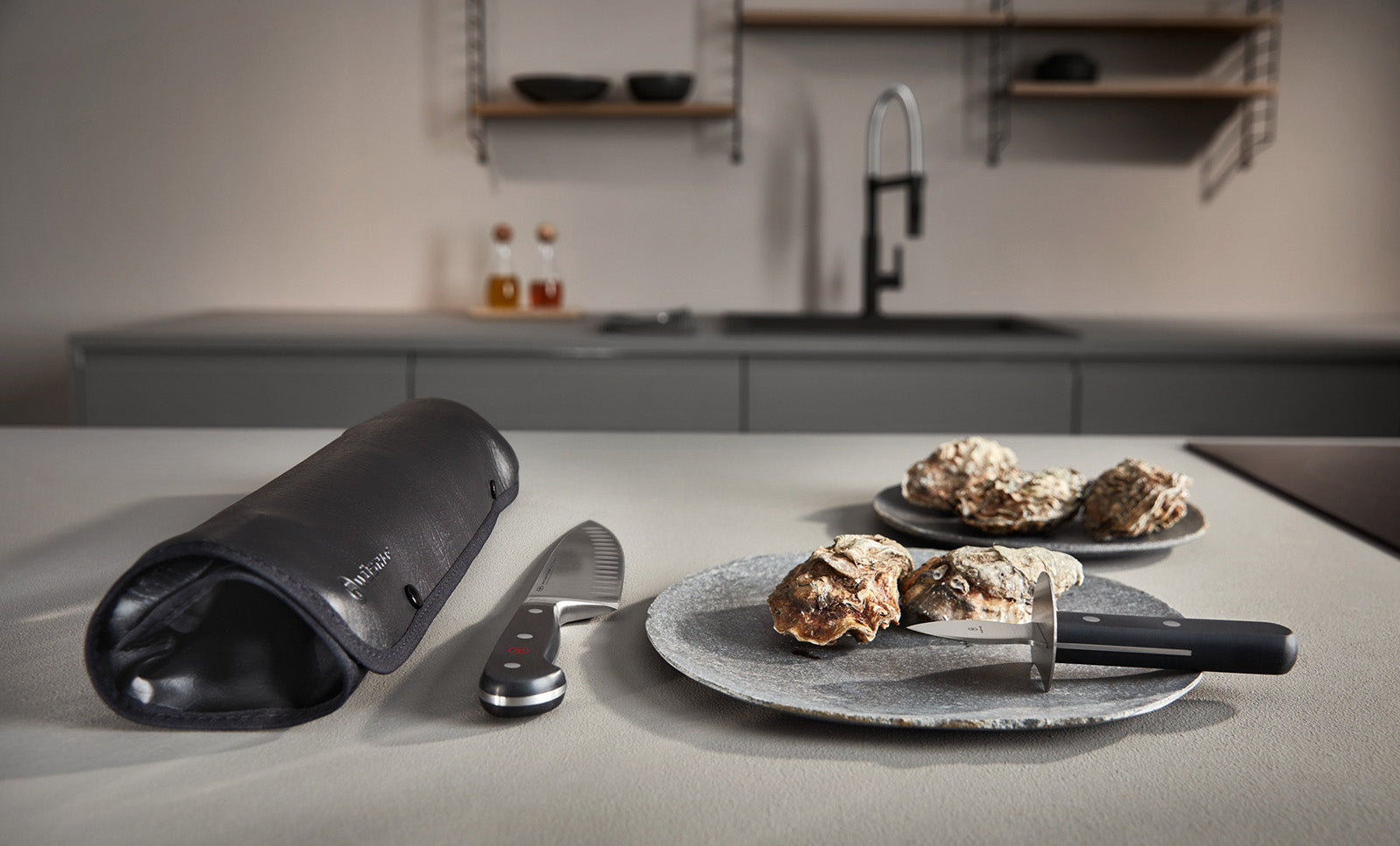 Wusthof Classic 6" Cooks Knife, Hollow Edge