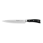Wusthof Classic Ikon 8 Inch Carving Knife, Hollow Edge