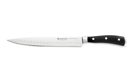 Wusthof Classic Ikon 9 Inch Carving Knife, Hollow Edge