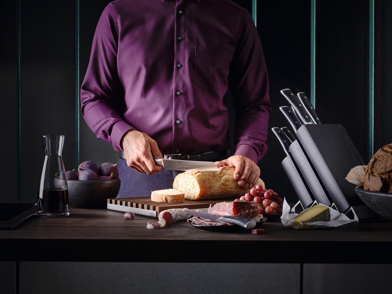 Wusthof Classic Ikon 8 inch Bread Knife