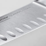 Wusthof Classic Ikon 7 Inch Nakiri Knife with Hollow Edge