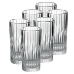 Duralex Manhattan 11 ounce Clear High Tumbler, Set Of 6