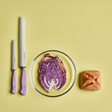 Wusthof Classic 9-Inch Double Serrated Bread Knife, Purple Yam