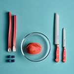 Wusthof Classic 9-Inch Double Serrated Bread Knife, Coral Peach