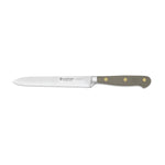Wusthof Classic 5-Inch Serrated Utility Knife, Velvet Oyster