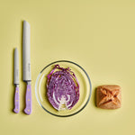 Wusthof Classic 5-Inch Serrated Utility Knife, Purple Yam