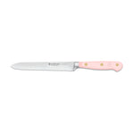 Wusthof Classic 5-Inch Serrated Utility Knife, Pink Sea Salt