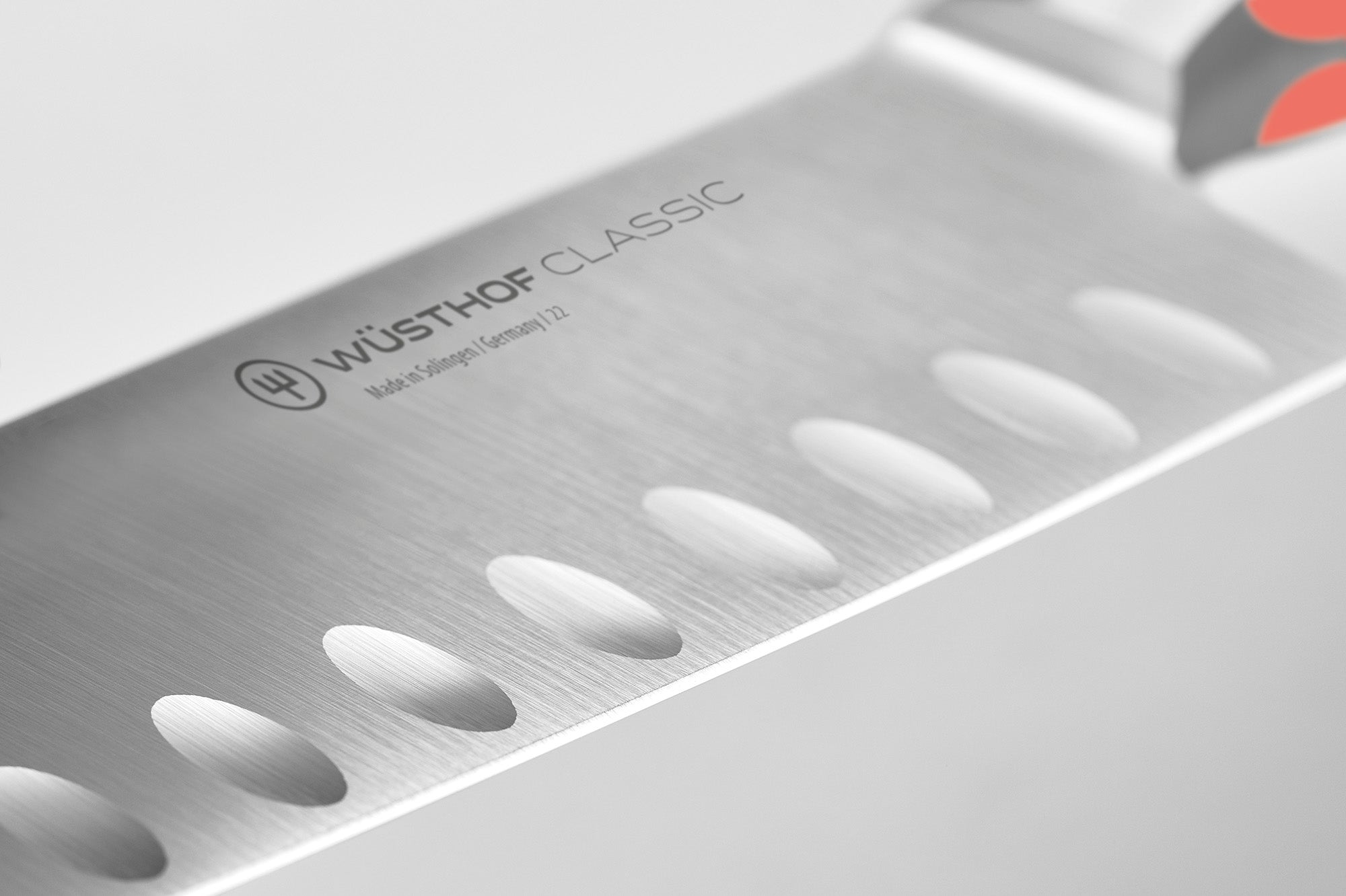 Wusthof Classic 7-Inch Santoku Knife, Coral Peach