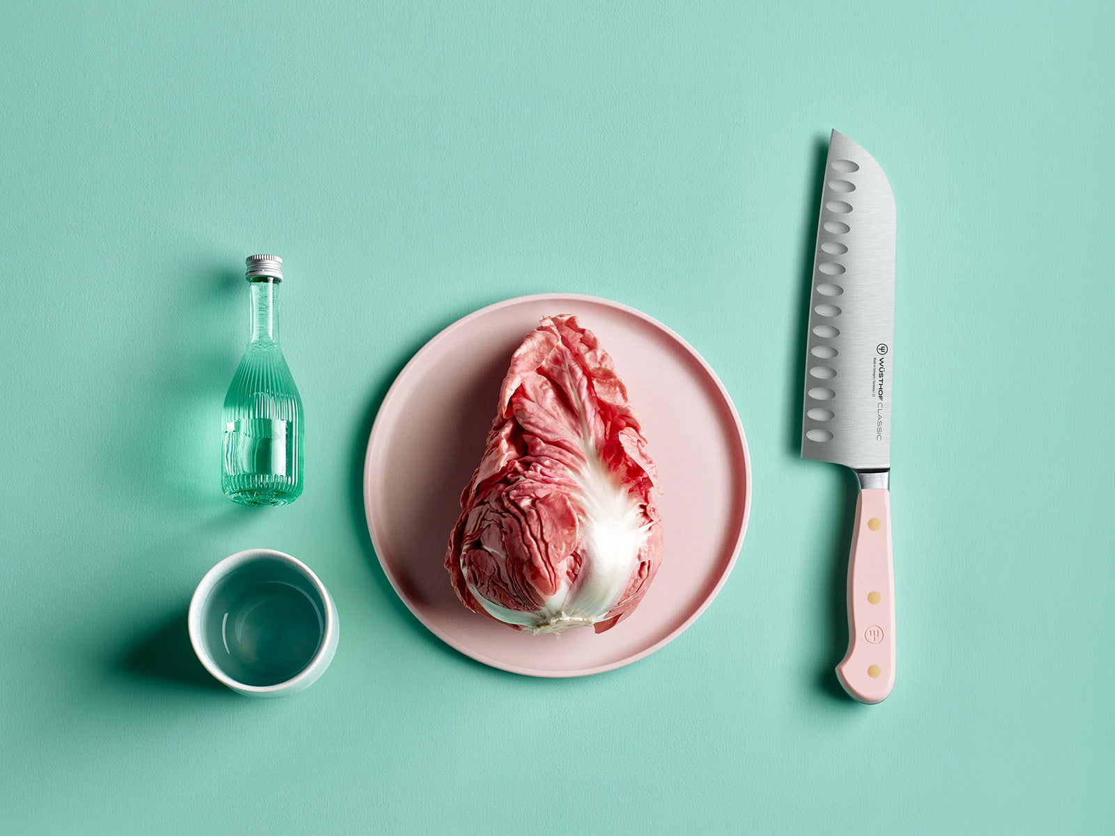 Wusthof Classic 7-Inch Santoku Knife, Pink Sea Salt