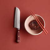 Wusthof Classic 7-Inch Santoku Knife, Tasty Sumac