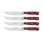 Wusthof Classic 4 Piece Steak Knife Set, Tasty Sumac