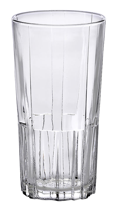 Duralex Jazz Made in France Glass Tumbler, Set of 6, 9.125 Ounce Lowball