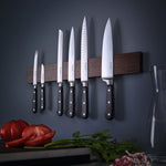Wusthof Classic 6 Piece Knife Block Set, Black Ash
