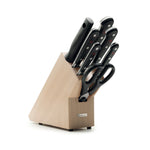 Wusthof Classic 8 Piece Knife Block Set, Beechwood