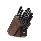 Wusthof Classic 13 Piece Knife Block Set, Chocolate Ash