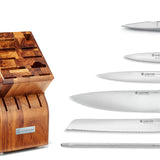 Wusthof Classic White Seven Piece Knife Block Set