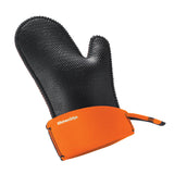 Kitchen Grips Silicone Chef's Mitt, Large, Orange