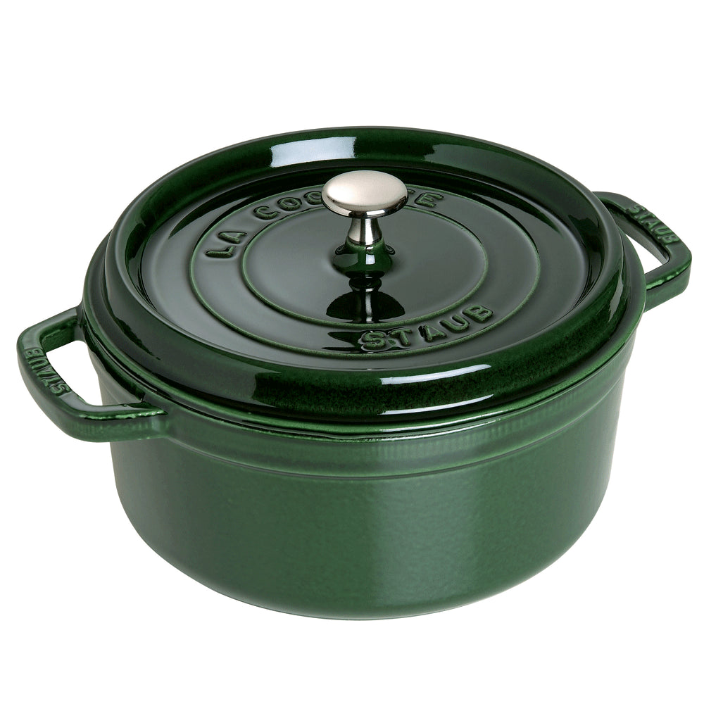 Staub 2.75-qt Round Cocotte, Basil