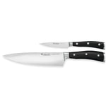 Wusthof Classic Ikon 2 Piece Cook's Knife Set W/ Chef's Knife & Paring Knife