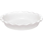 Emile Henry Made in France HR Ceramic 9-inch Pie Dish, Sugar