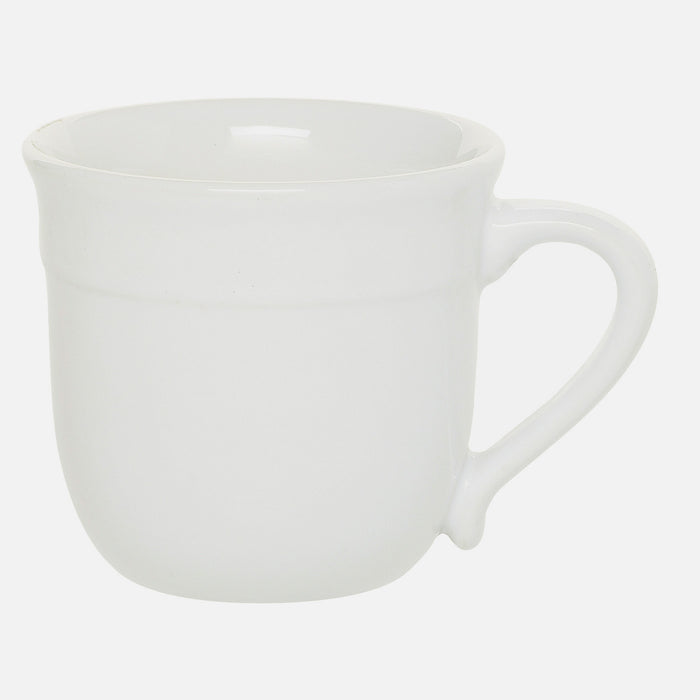 Emile Henry Traditional Mug, Set of 4, Flour White