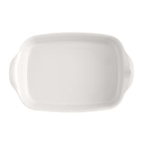 Emile Henry Large Rectangle Baking Dish Ultime, 16.5" X 10.5", Flour