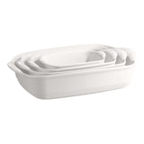 Emile Henry Large Rectangle Baking Dish Ultime, 16.5" X 10.5", Flour