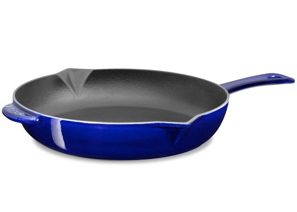 Staub 10" Fry Pan, Dark Blue